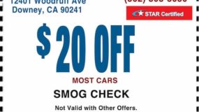 Smog Check Coupon Downey